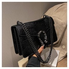 2025 新しいチェーン小さな正方形バッグインターネット有名人 PU ショルダークロスボディレディースバッグバッグファッショナブルなシンプルなバッグ女性
