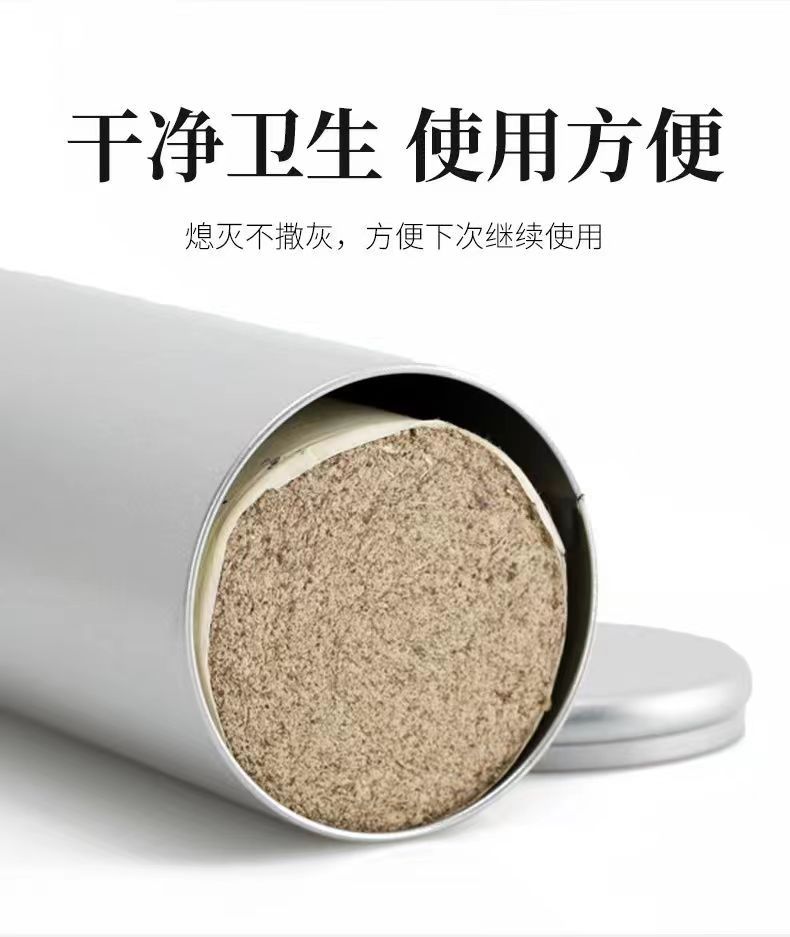 Moxa Stick Extinguisher Tube Stainless Steel Moxibustion Smoke Control Jar with Ash Scraper for Home Use specifications