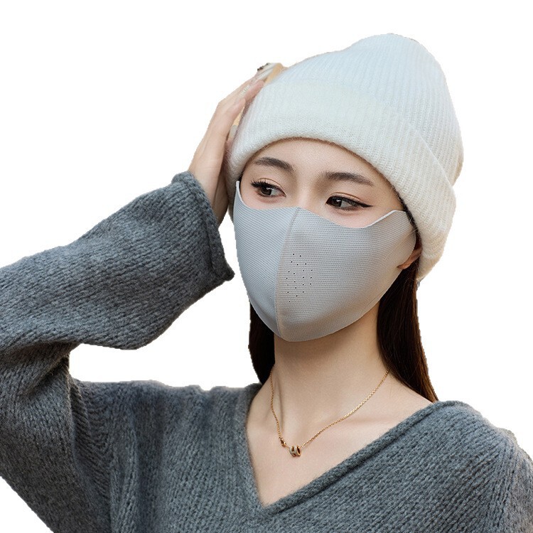 秋冬保暖口罩女可水洗软骨支撑亲肤透气3D立体防风防寒骑行面罩男|undefined