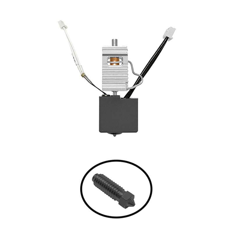 Hardened steel nozzle printhead