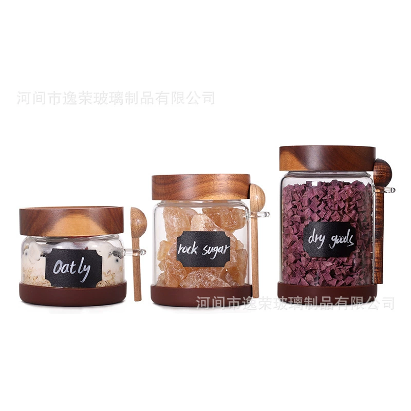 Bottle, silicone coffee glass spoon sealed