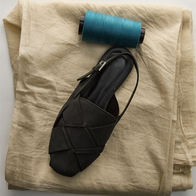 Sheepskin Version of Women's Summer Fashion Sandals, Genuine Leather Soft-Soled Roman Shoes, Hollow Breathable Sandals Sheepskin Version of Women's Summer Fashion Sandals, Genuine Leather Soft-Soled Roman Shoes, Hollow Breathable Sandals