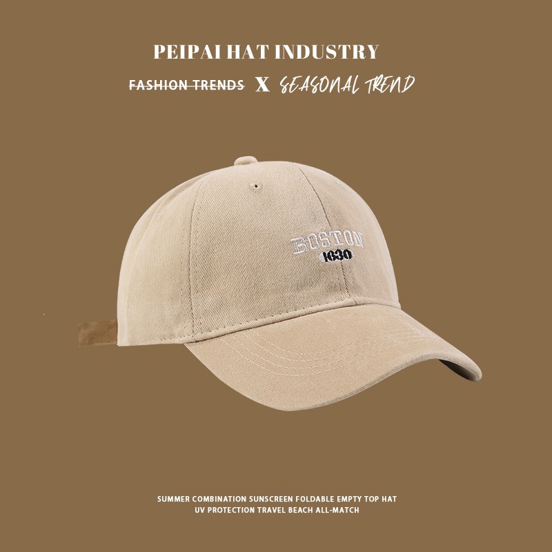 Embroidered BOST baseball cap py khaki