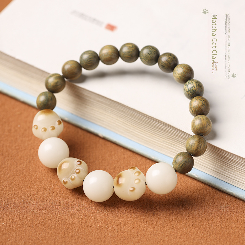 Fresh rosary green sandalwood