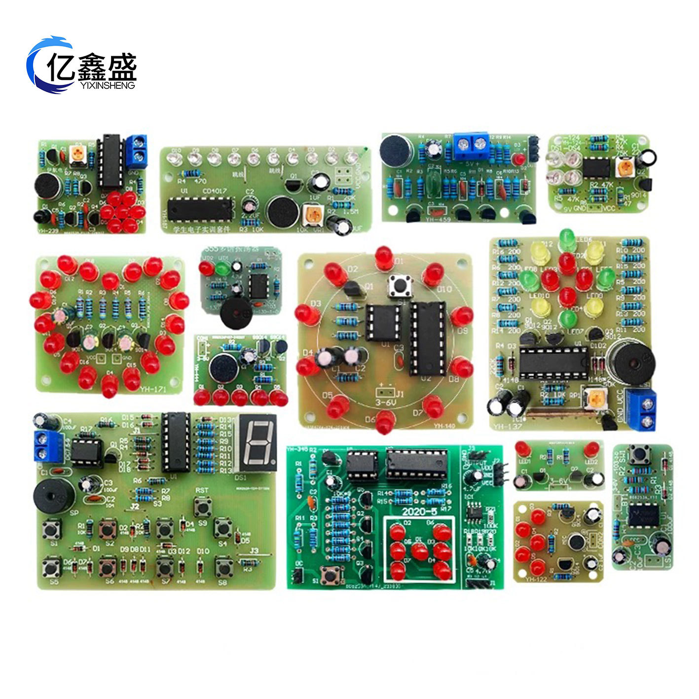新手实训入门焊接练习电路板教学组装电路元器件电子DIY制作套件