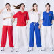 Tingzi Square Dance Costume New Suit Spring and Summer Loose T Version Sports Shuffle Dance Group Performance Practice Clothes