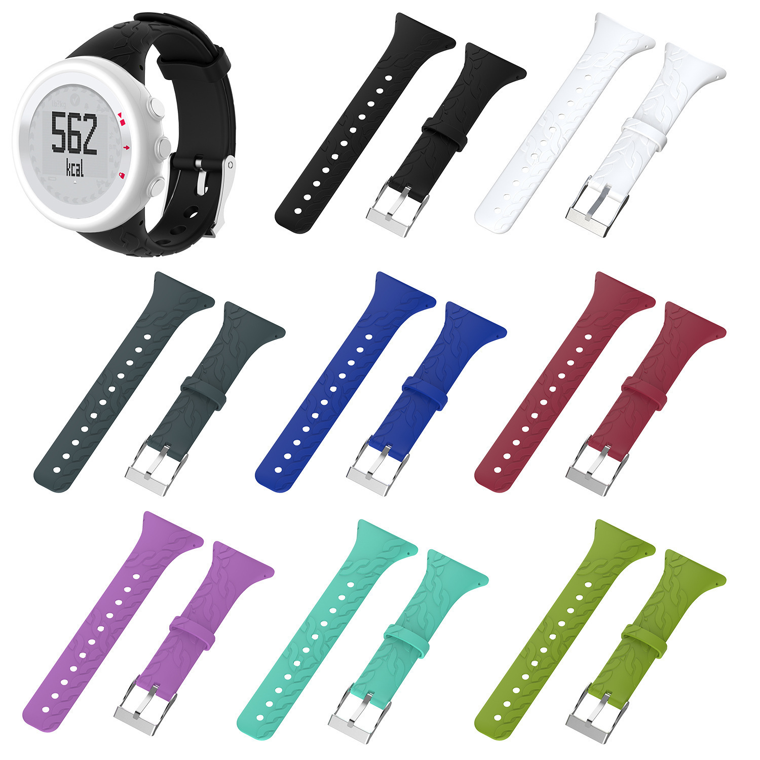 Lemus is suitable for Songtuo M1/M2 /M4/M5 series smart watch women's universal silicone strap wristband