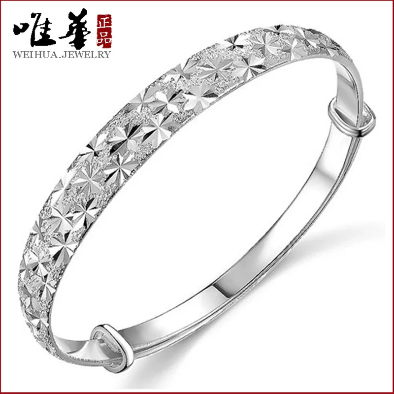 Silver universal silver bracelet, direct factory sales, wholesale