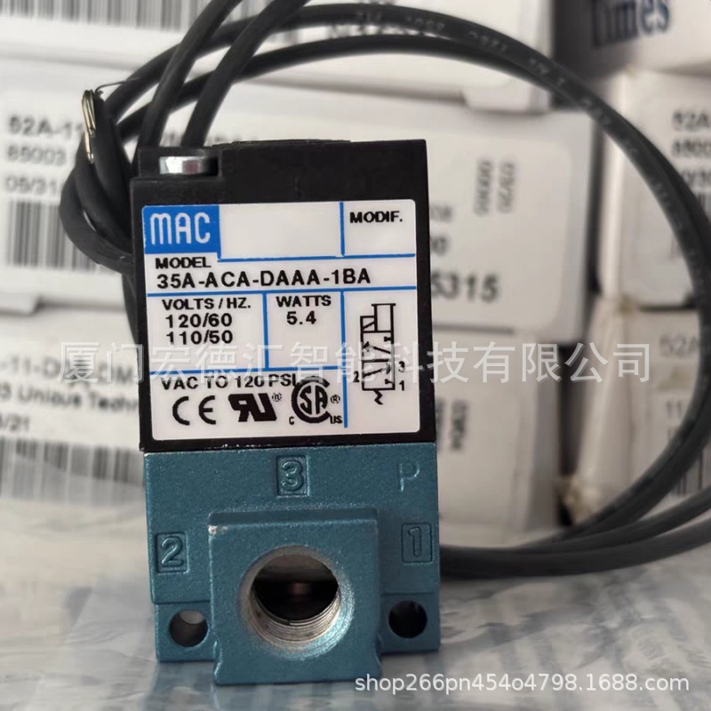 进口美国MAC电磁阀PME-111DABE  控制无菌液体的输送和切换