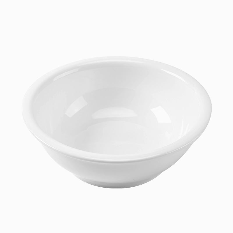 陶磁器のホテルの大きいスープの碗はご飯の大きい碗を詰めます。|undefined