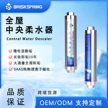 跨境全屋中央柔水器不锈钢阻垢过滤除垢器家用厨房中央管道净水器
