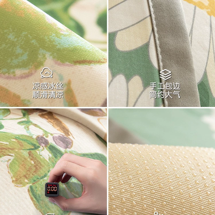 Летний шелковый мат, диван, защитная подушка, американский стиль, стираемый