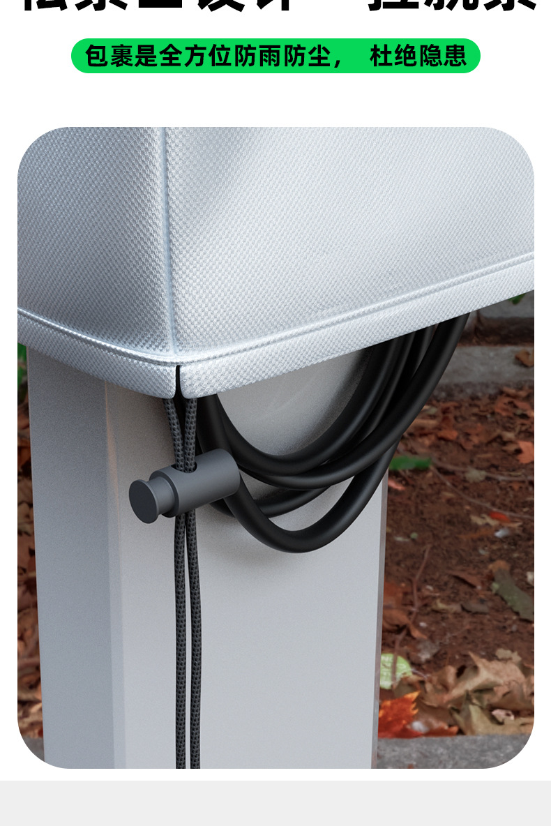 Direct Supply from Lightning Warehouse: New Energy Vehicle Charging Station Rain Cover, Wall-Mounted, Household Sunshade, Outdoor Use