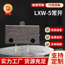 厂家批发LXW-5常开小型微动开关大小电流高温防水防尘行程开关