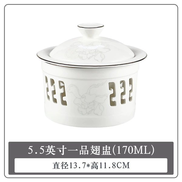 【Yicheng Flower Blossom-Silver Edge】5.5-inch One-Free Wing Cup