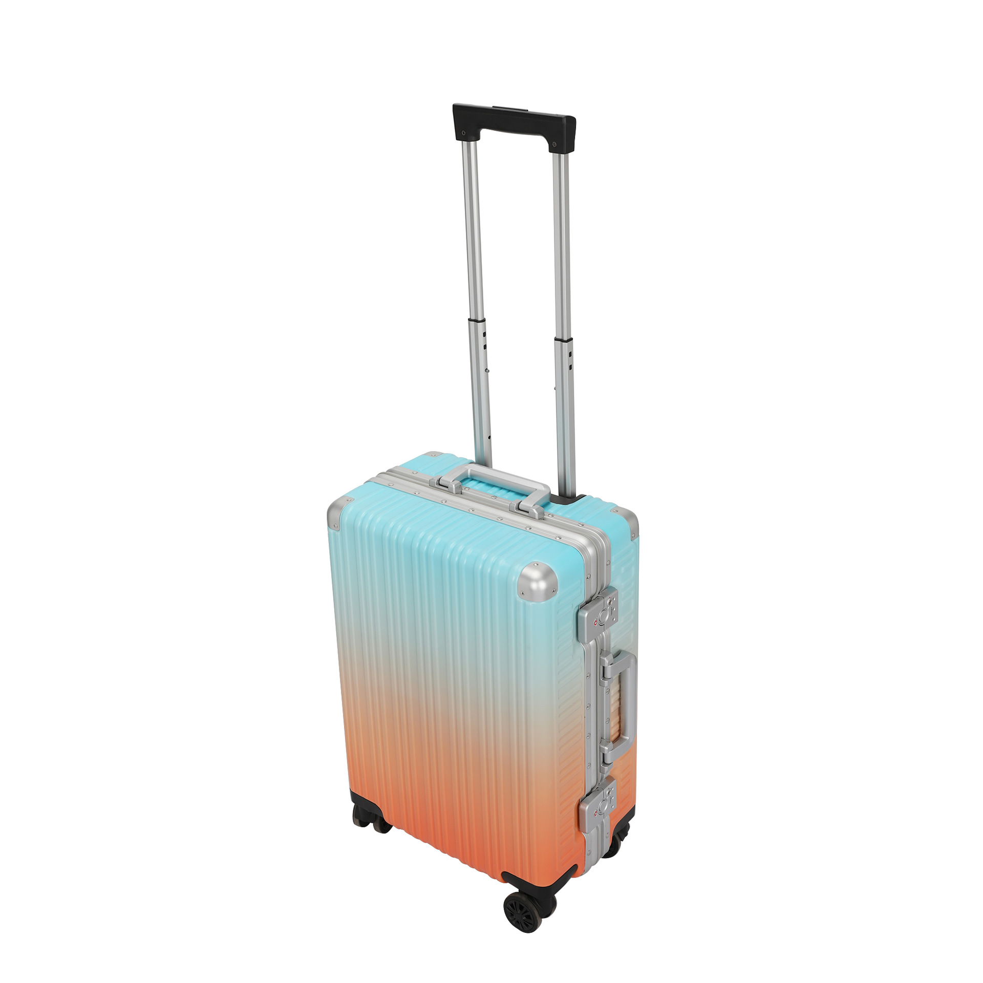 Vali nhựa PC Đức Bayer 20 inch khung nhôm thời trang gradient