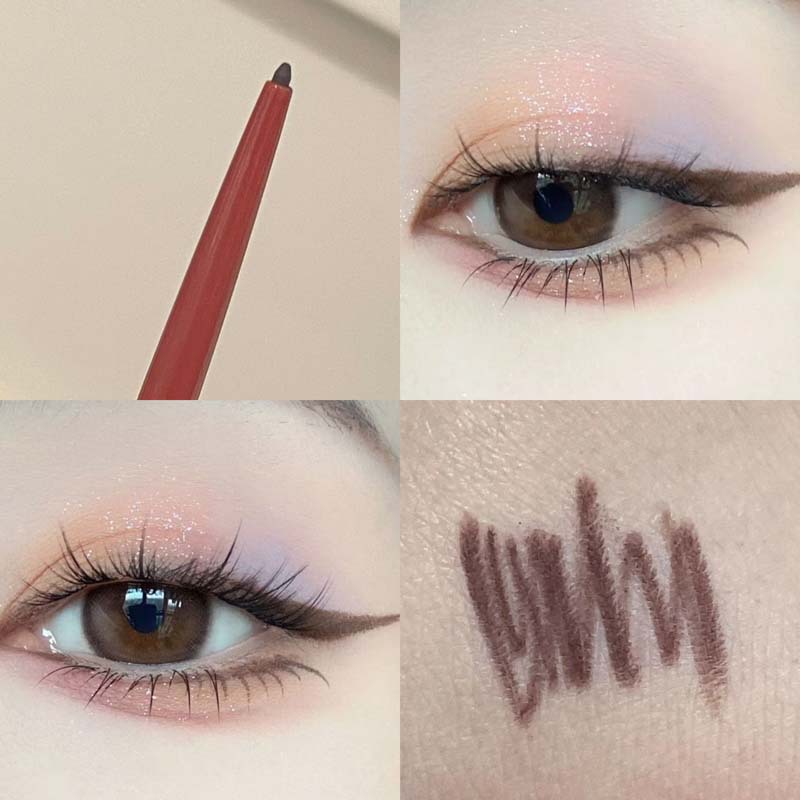 HERORANGE ink wing fluye eyeliner lápiz de gel natural duradero impermeable anti-transpiración no se desvanece lápiz de ojos novato image 9