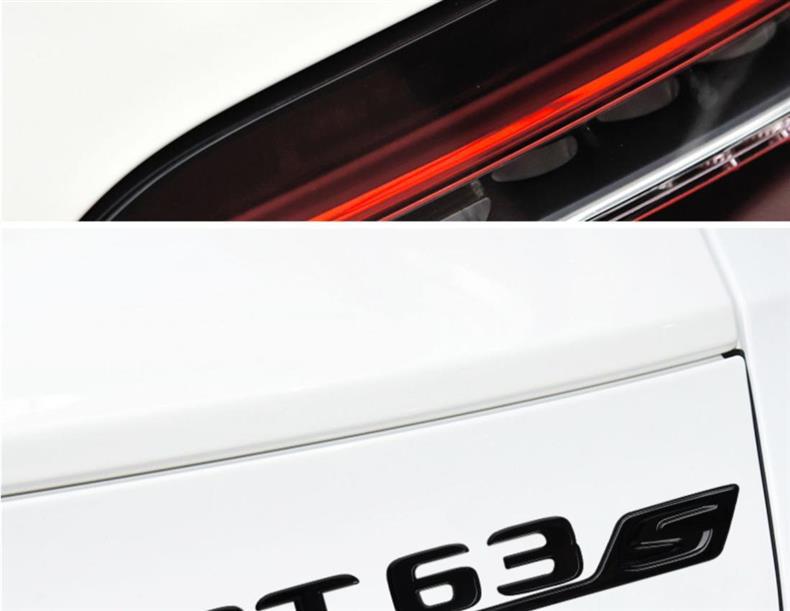 Mercedes-Benz GT50 GT53 G63S modified side fender decals, AMG rear emblem, car logo, letter decals, and word decals