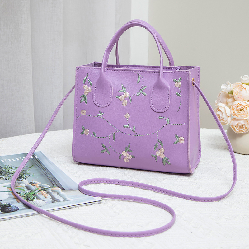 Bolsas de brazo de moda de dama bordadas nicho elegantes bolsas de dama de moda de viaje de brazo bolsas de hombro