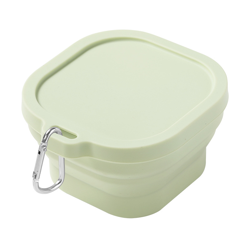 사각 그릇/녹색