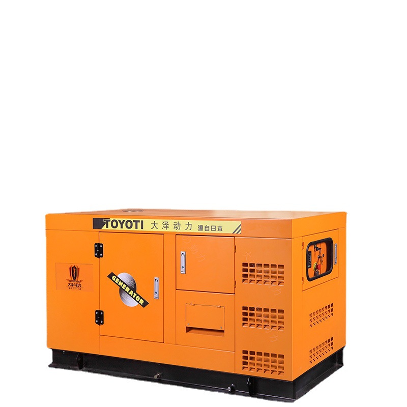 施工用工业20KW静音柴油发电机 大泽动力 TO22000ET 三相电自启停