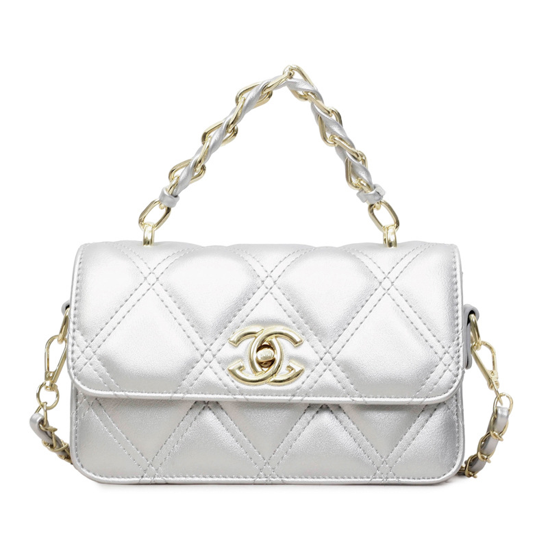 Xiaoxiaoxiang estilo de cadena de diamante bolso pequeño, bolso de lujo ligero, bolso de mano de alto nivel, bolso de hombro de estilo exterior, bolso de hombro