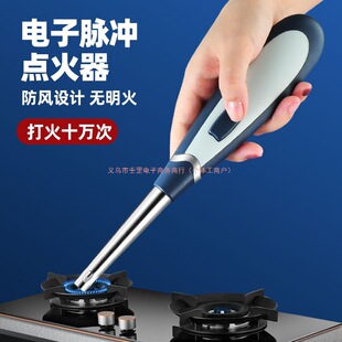 Pulse Igniter Kitchen Digital Gas Stove Lighter Gas Stove Lighter Long Handle Ignition Gun Stick Artifact