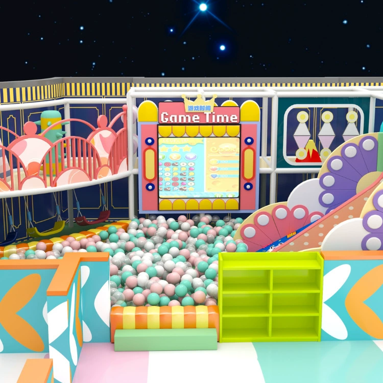 2025 Naughty Castle Детская игровая площадка для помещений Мягкое игровое оборудование Трамплин Парк Надувной дом для торговых центров