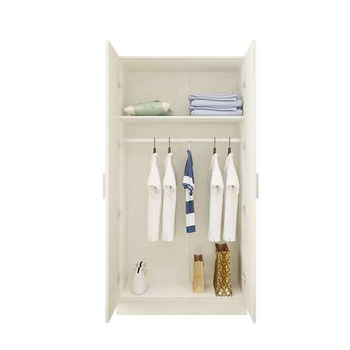 5ZV7 wholesale simple single wardrobe fully hung clothes wooden small apartment narrow model 60 long 70 80 90 wide 50cm