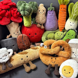 现货英国jellycat平替水果蛋糕食物毛绒玩偶公仔挂件可爱包包挂饰