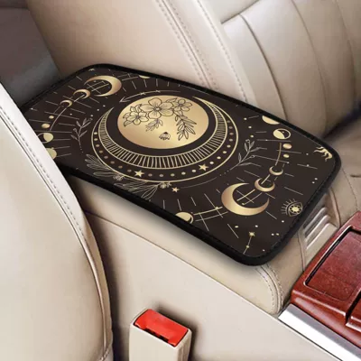 Car Interior Decoration Anti-Slip Mat | Armrest box pad - 654069269801321515