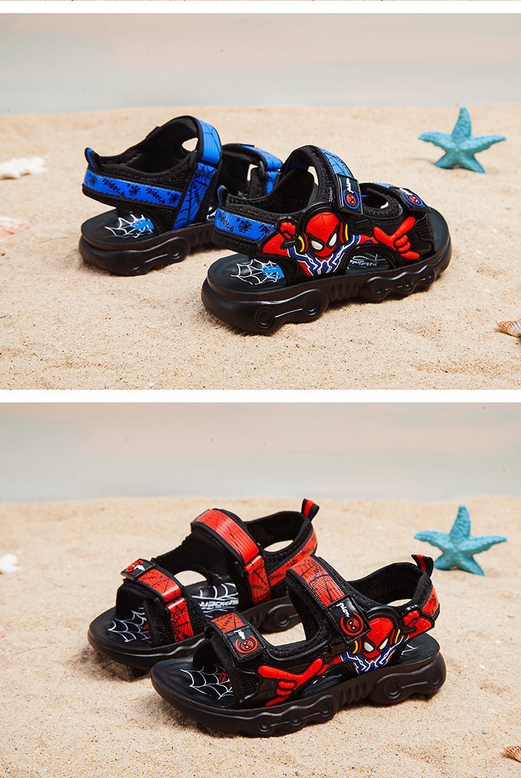 Spiderman Sandalette Junge Mädchen Kindersandalen Strandschuhe Mode neuer heißer