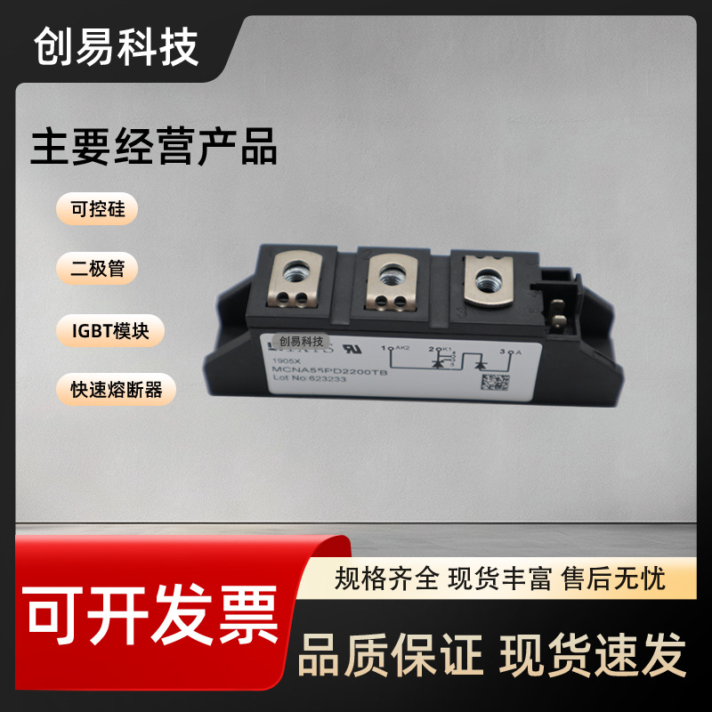 IXYS可控硅MCNA55PD2200TB MCMA65PD1600TB MCMA65PD1800TB现货