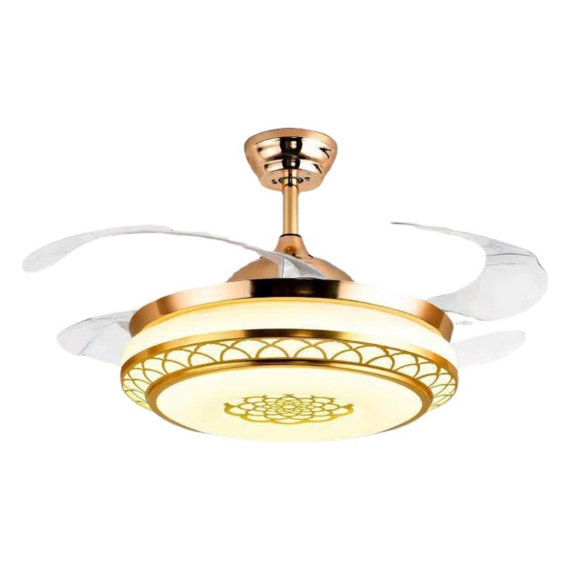 Stealth вентилятор лампа 48 дюймов потолочный вентилятор Бытовая Гостиная столовая потолок с электрическим вентилятором лампа встроенный инвертор вентилятор лампа