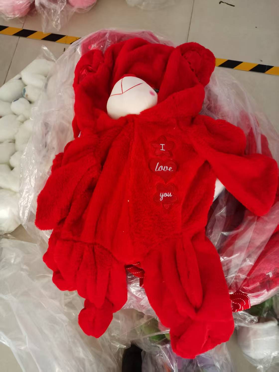 Empresa de la boda Oso Grande almohada de juguete de peluche diseño regalo empresa oso de peluche abrazo almohada para dormir clip de la pierna