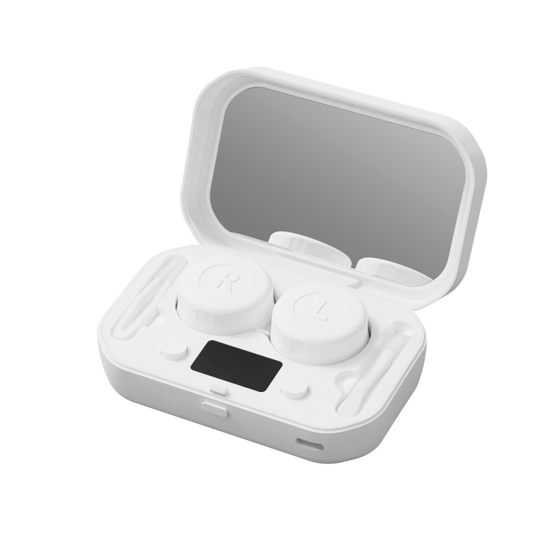 コンタクトレンズ洗浄器スマート電動美瞳箱携帯自動洗浄殺菌小型洗浄器|undefined