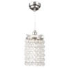 QW24121 Silver crystal lamp