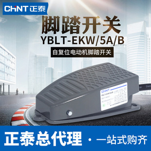 Chint Foot Switch YBLT-EKW/5A/B Self-resetting Foot Pedal Core Accessories 220V