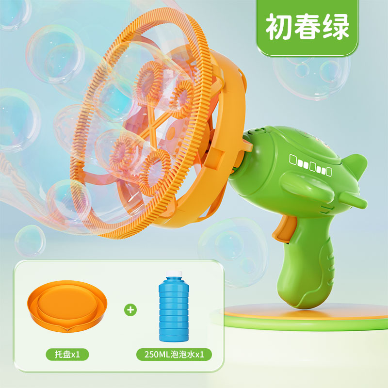 Douyin-máquina de burbujas de dinosaurio para niños, ventilador eléctrico, molino de viento, puesto de parque de playa de verano, juguetes para niños, venta al por mayor