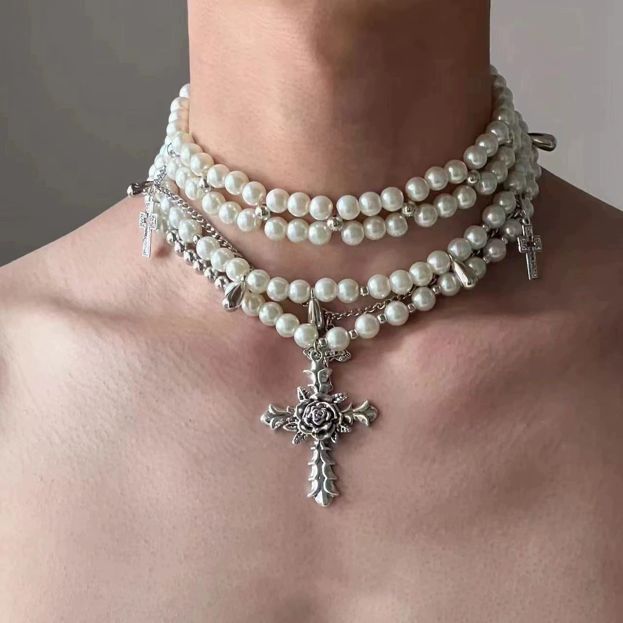 Пояс из жемчуга, чокер с рисунком, цепочка для ключей/сумки, 2 карата, стиль легкой роскоши, высококачественный стиль