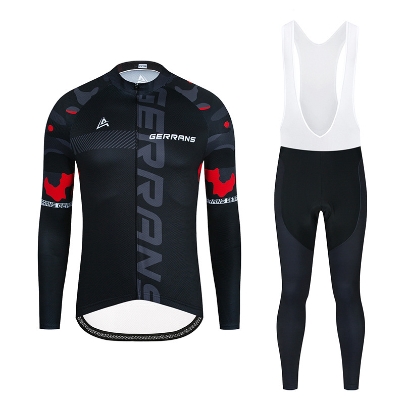 GERRANS cross -border Cycling Jersey Book Team Edition Long -sleeved Cycling Server 2