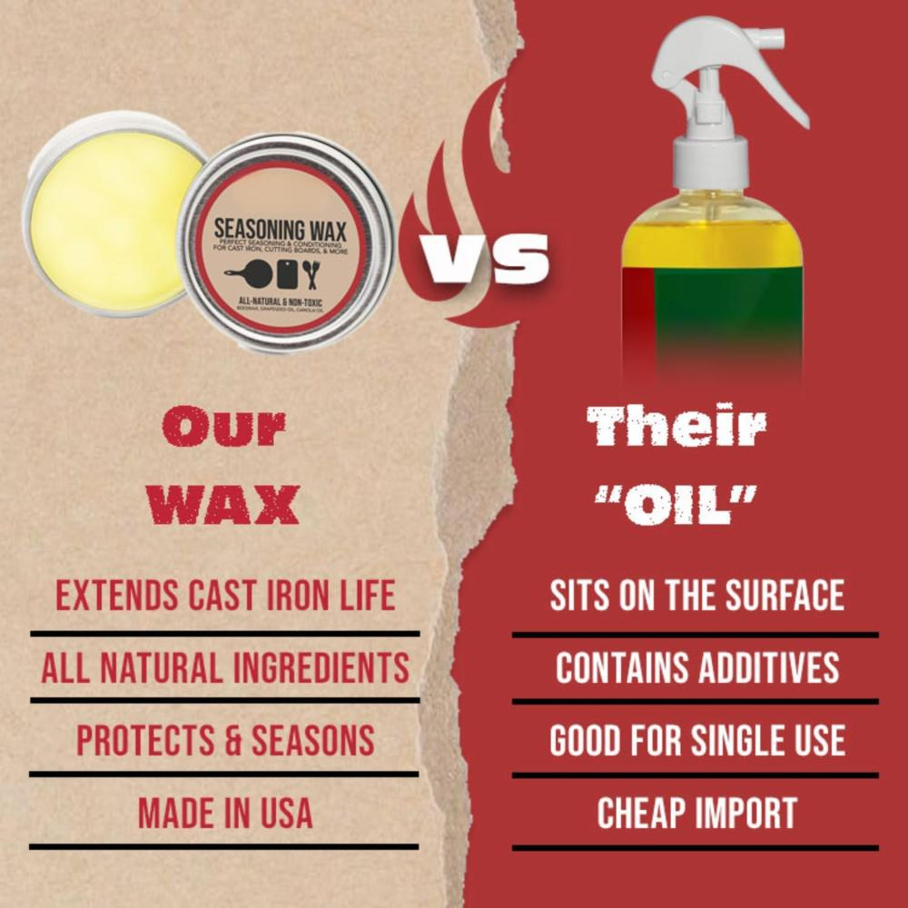 Griddleseasoning aceite natural y cera de abeja curado mantenimiento parrilla parrilla horno de ungüento sólido parrilla