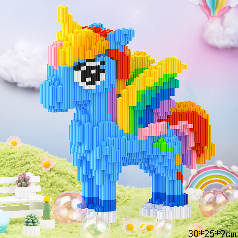 Kulomi Meletti Series Bloques de construcción Bear Bloques de construcción al por mayor Juguetes al por mayor Regalos para niños y niñas Muñecas hechas a mano