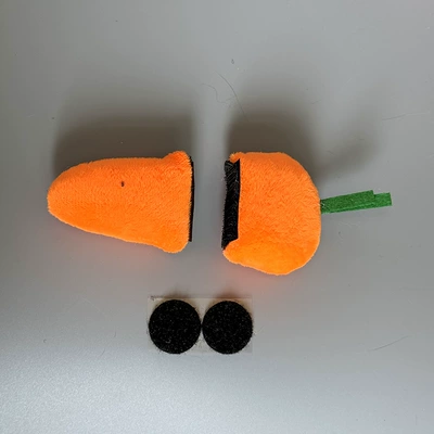 A salted fish helmet decoration Motosiklet dəbilqələri - radish