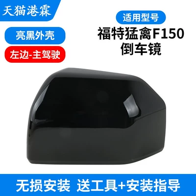 Rear mirror/rearview mirror assembly Lens, Reflector Housing, Turn Signal Light - glossy-black-shell-main-driver