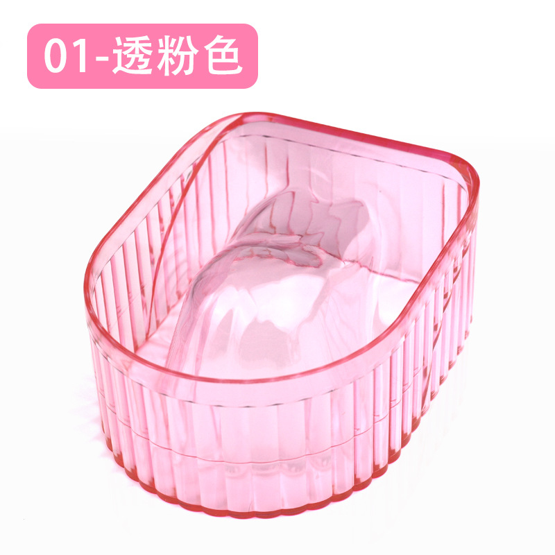 Herramientas de uñas para productos de limpieza de piel muerta software de cuenco de cuidado de uñas de mano acrílico cuerno cuenco de remojo al por mayor