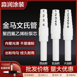 Electrostatic powder gun throat powder pipe fittings coating equipment powder pump venturi powder spray gun manufacturers postage