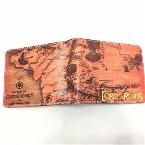 European and American The Lord of the Rings creative personalized PU short wallet wallet