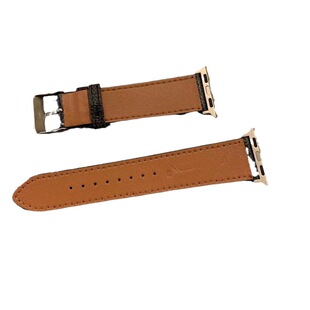 Iwatch классический старый цветок кожаный ремешок для S8/S9/S7/S6 Apple Watch с винтажным модным брендом