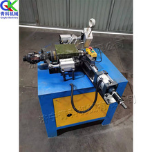 铁管管端封头机  40型金属管高频封口机 小型钢管管端收口机器